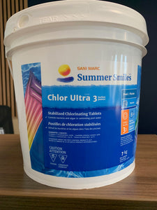 Summer Smiles Chlor Ultra Pucks By Sani Marc 7 Kilo.