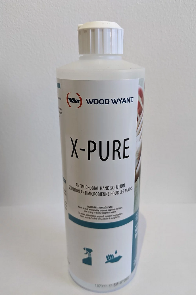 X-PURE Liquid Antimicrobial Hand Sanitizer with Flip Cap 500 ML
